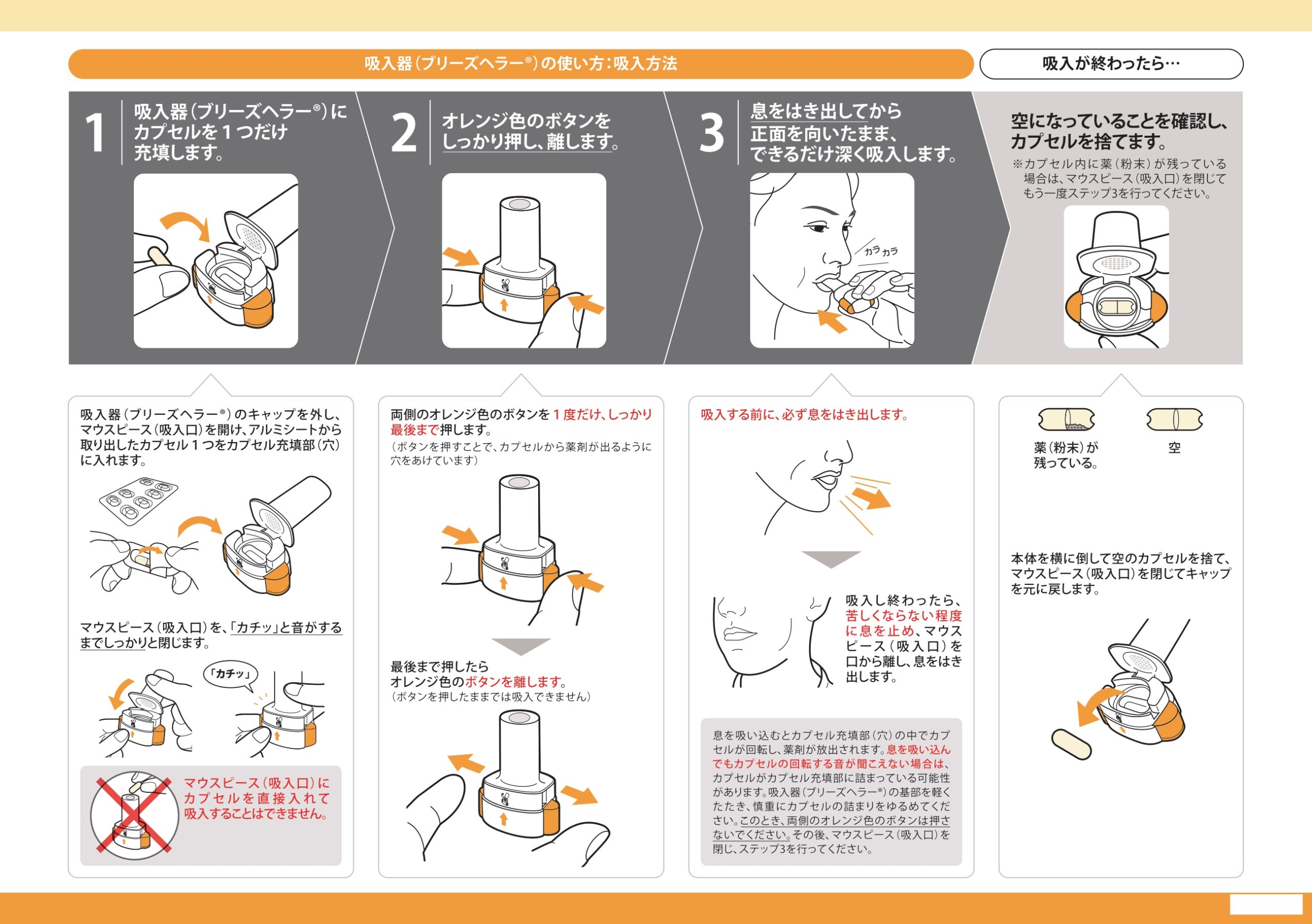 シーブリの使い方