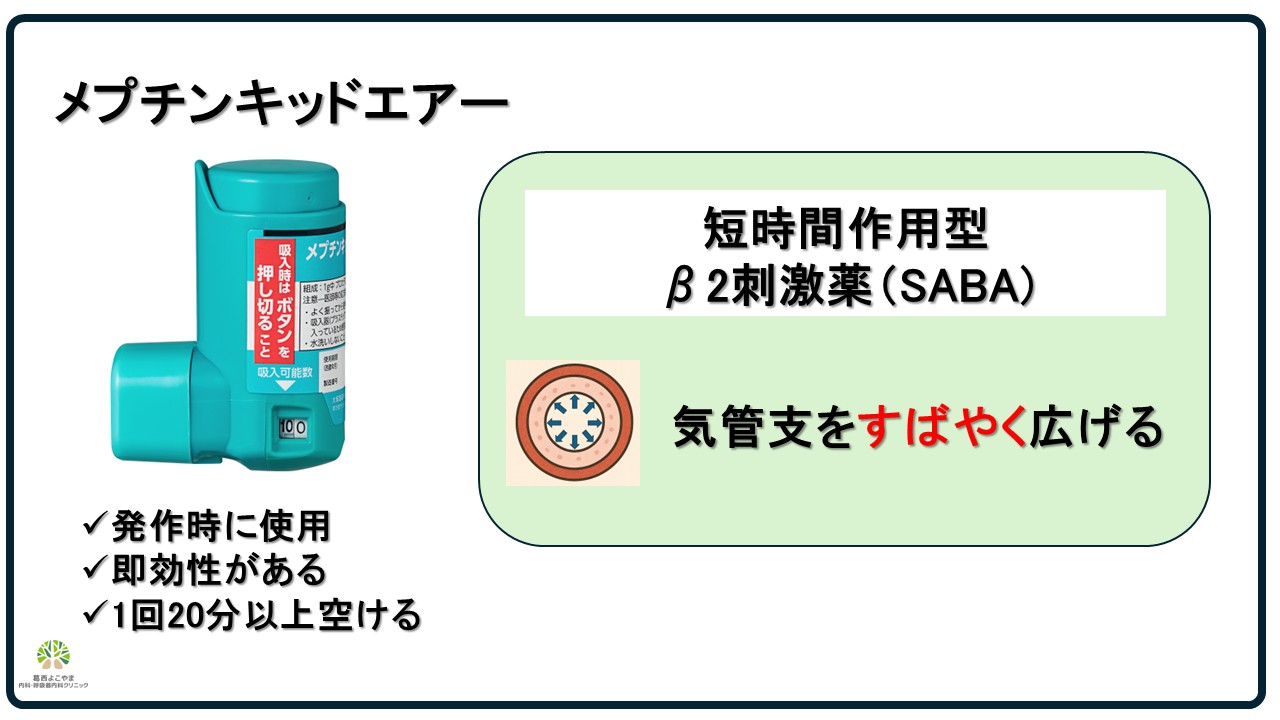 メプチンキッドエアー【小児喘息治療薬】